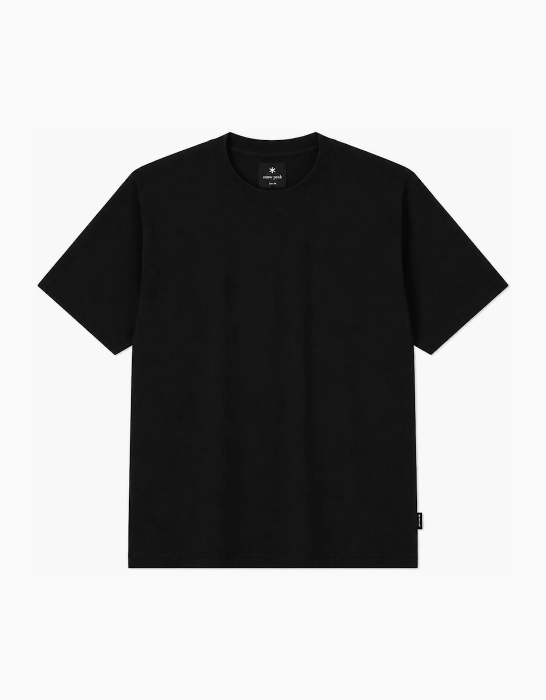 Snow Peak Back Printed Logo T-Shirt Black, 3 of 2