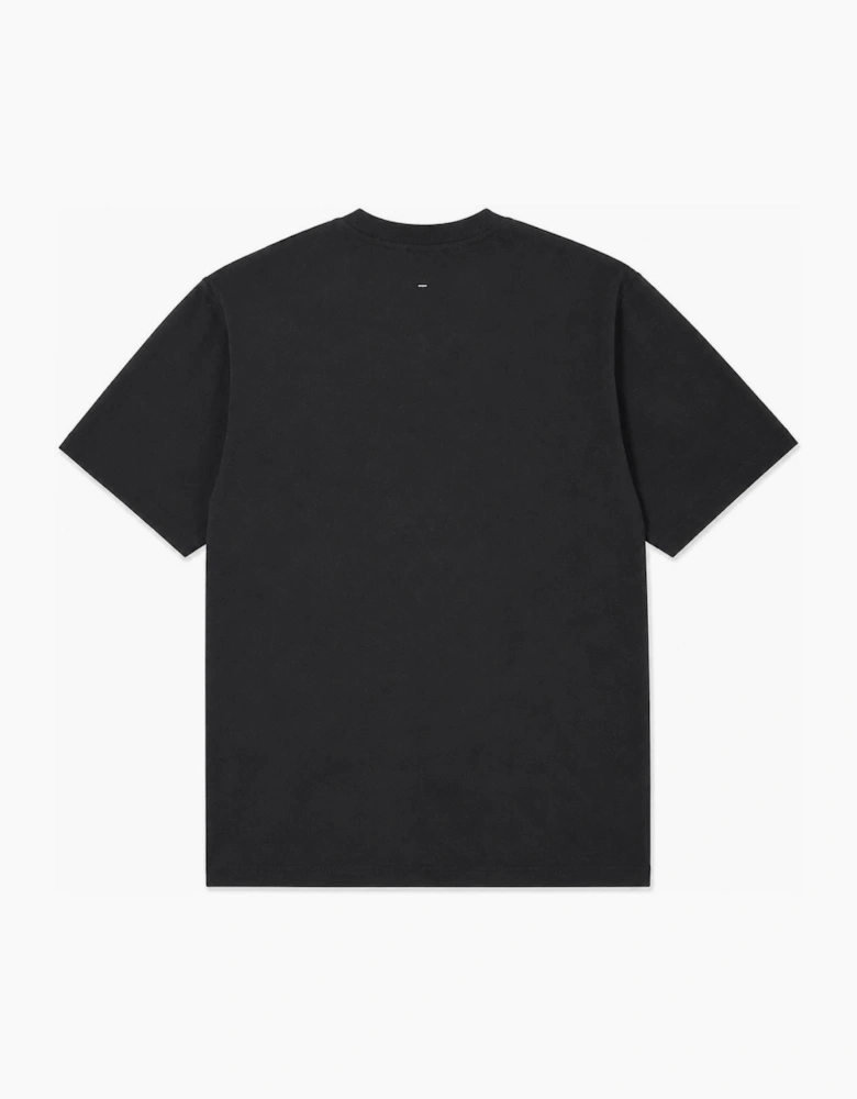 Snow Peak Recycled Cotton Heavy Short Sleeve T-Shirt Black
