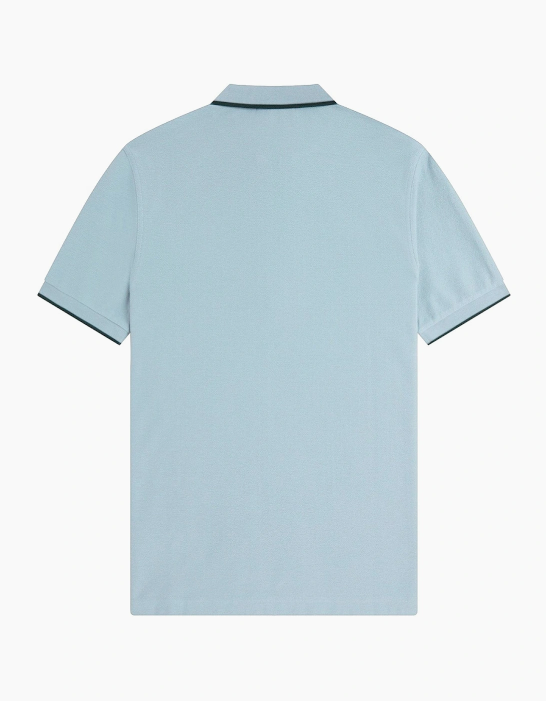 Fred Perry Crepe Pique Zip Neck Polo Shirt