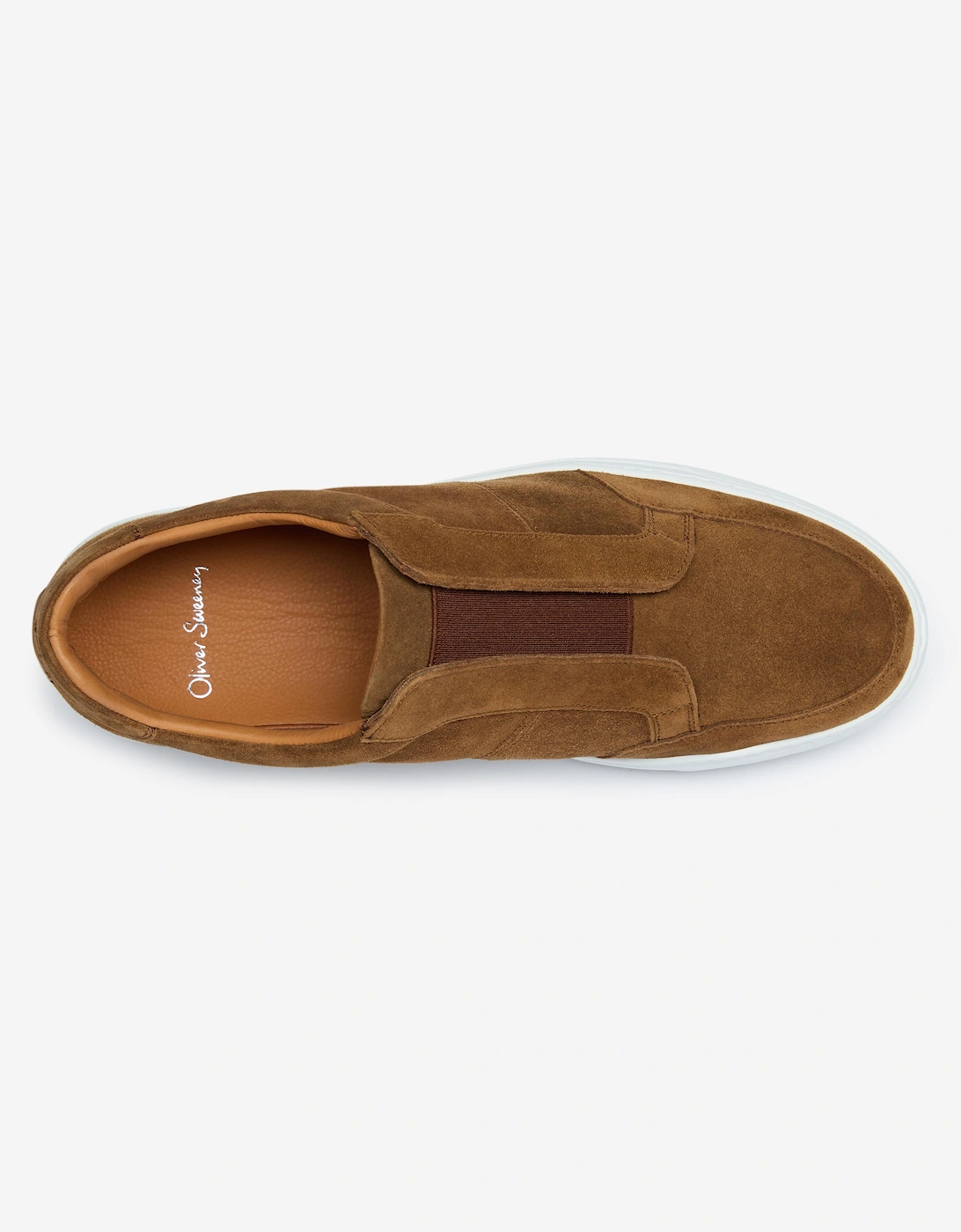Oliver Sweeney Calf Suede Cupsole Trainers