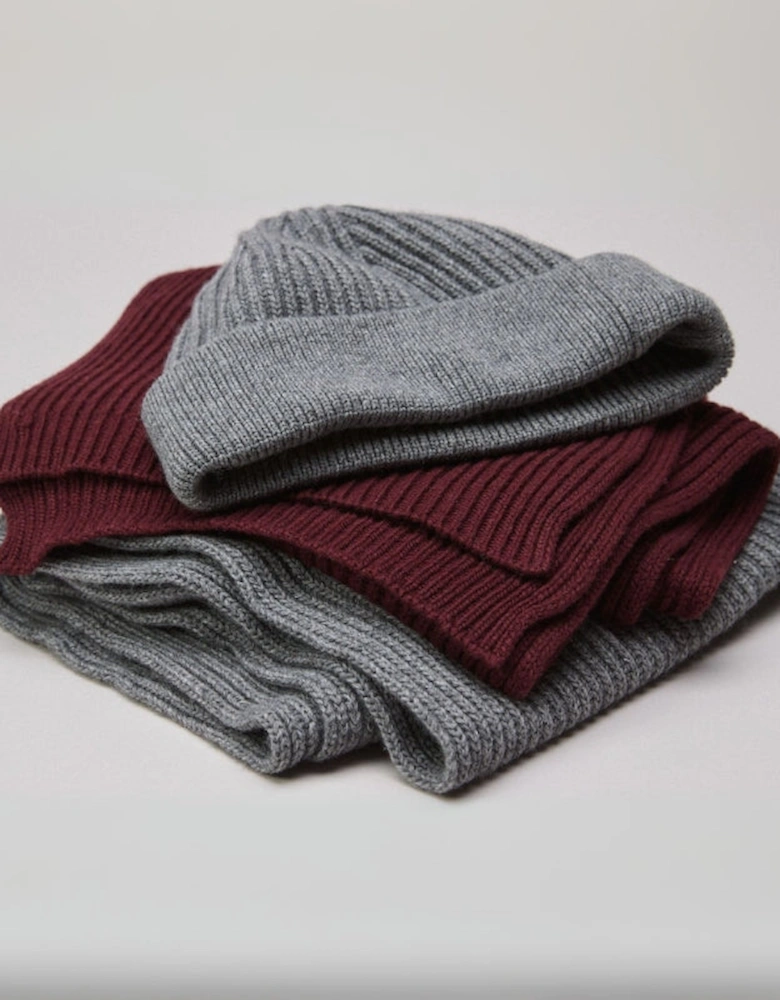 Oliver Sweeney Wool/Cashmere Ribbed Scarf