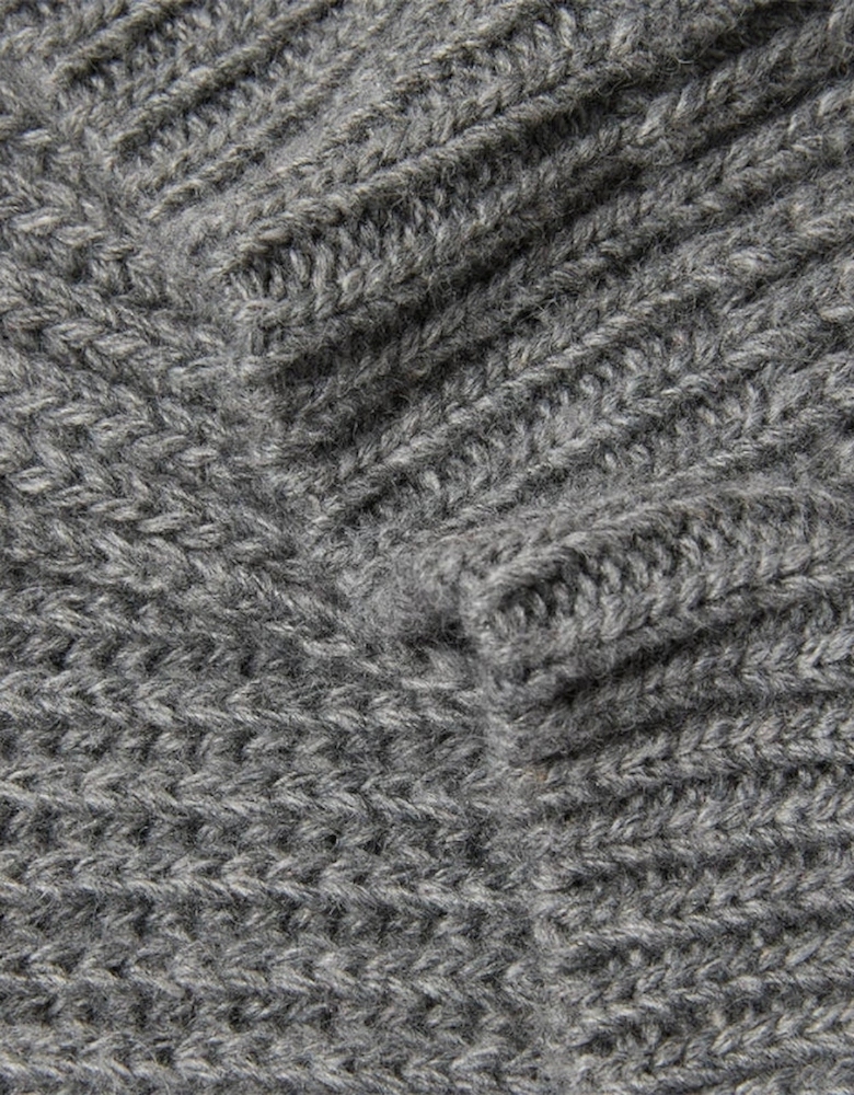 Oliver Sweeney Wool/Cashmere Ribbed Scarf