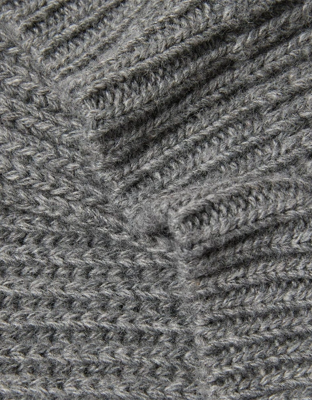 Oliver Sweeney Wool/Cashmere Ribbed Scarf