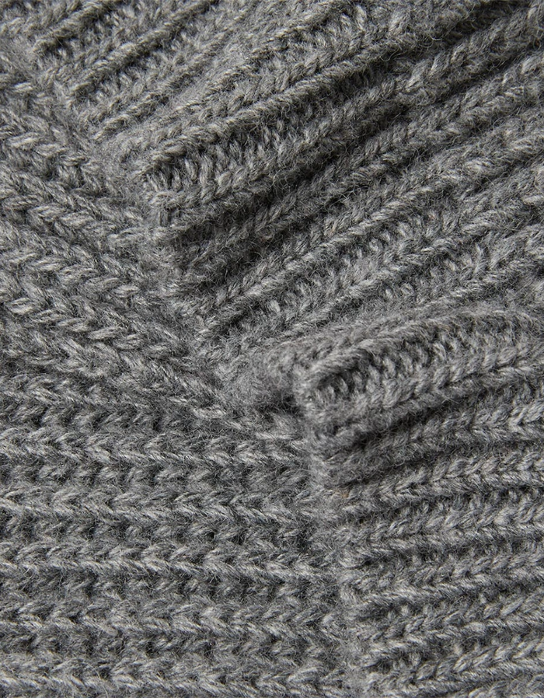 Oliver Sweeney Wool/Cashmere Ribbed Scarf
