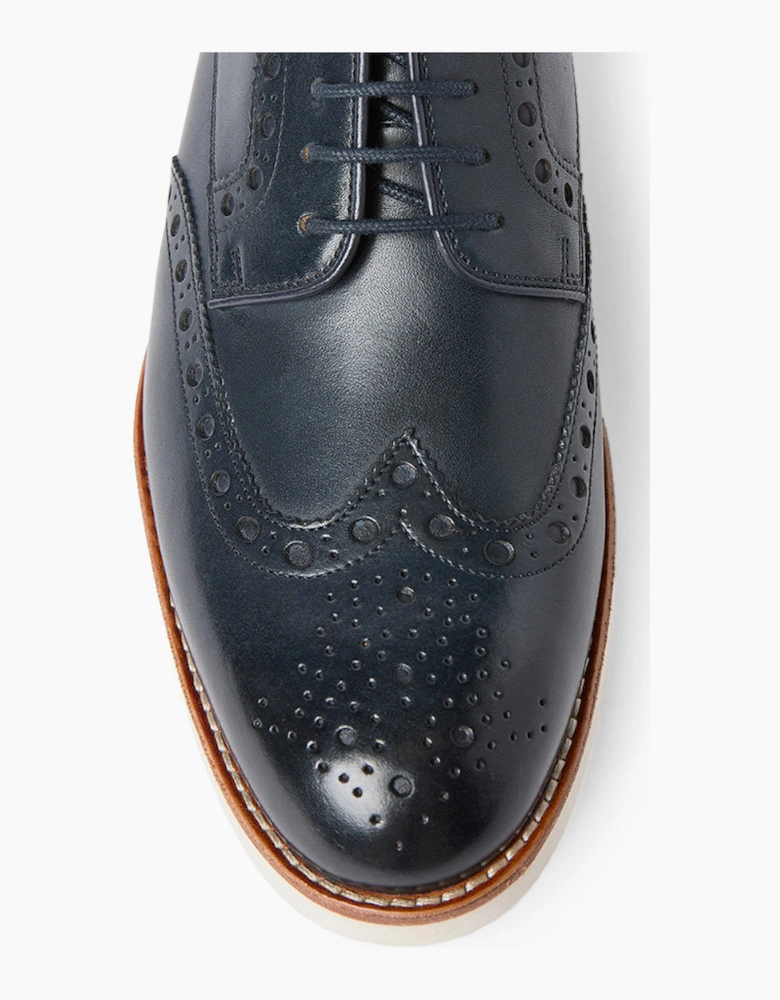 Oliver Sweeney Antiqued Leather Derby Brogues