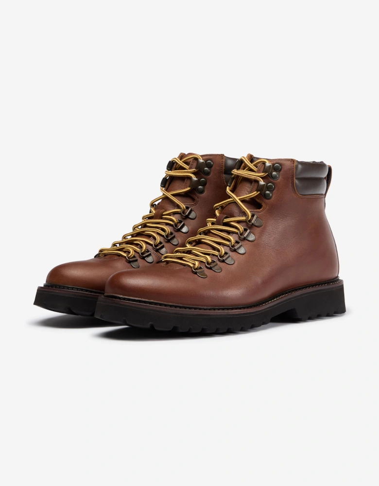 Oliver Sweeney Waxed Leather Hiker Boots