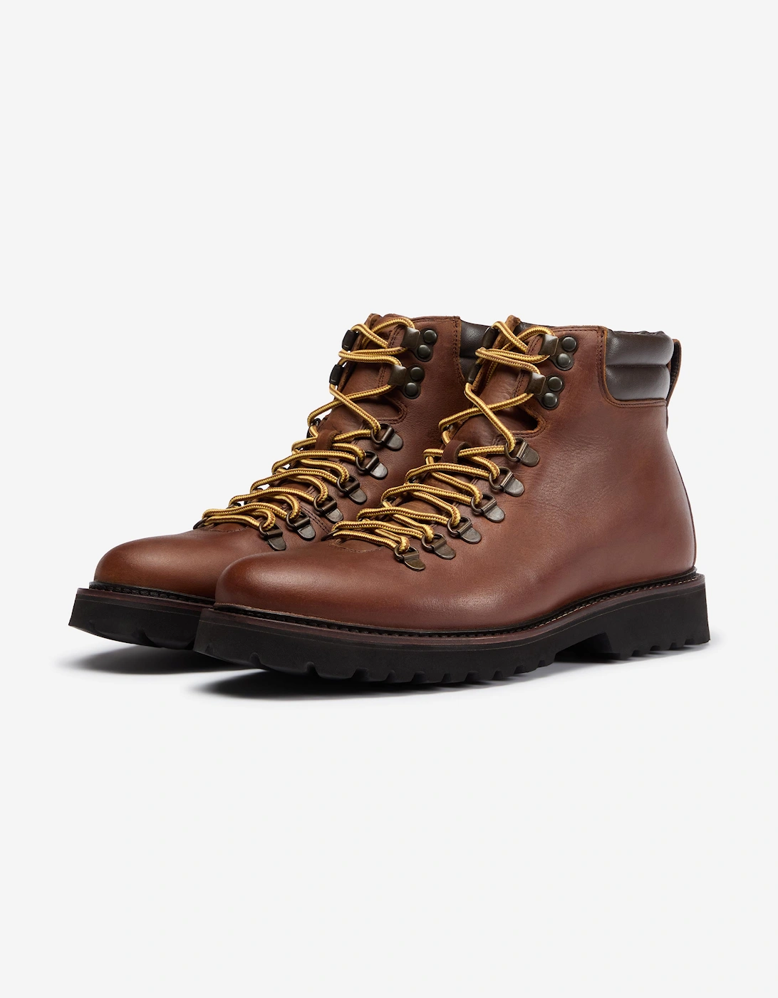 Oliver Sweeney Waxed Leather Hiker Boots