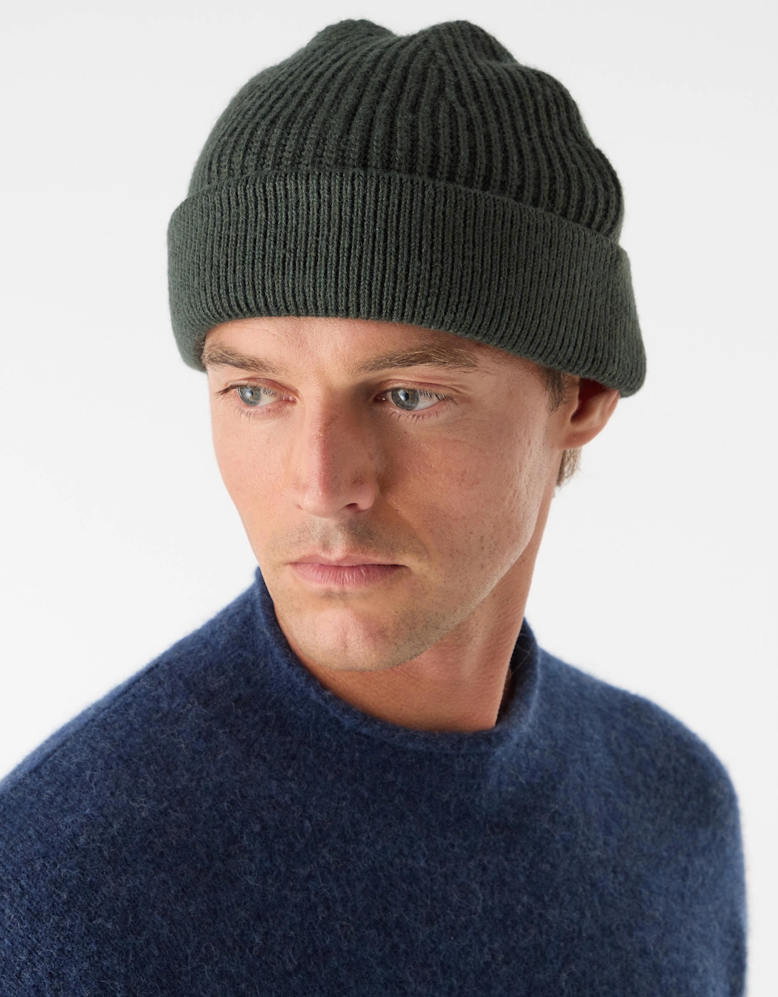 Oliver Sweeney Wool Blend Ribbed Beanie