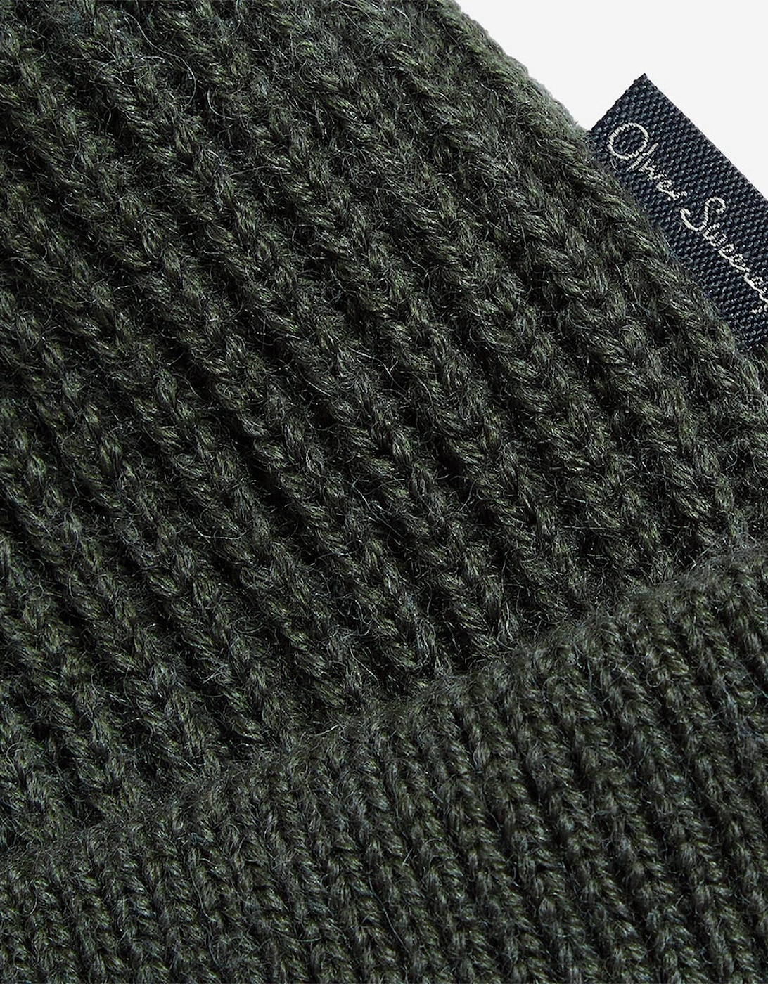 Oliver Sweeney Wool Blend Ribbed Beanie