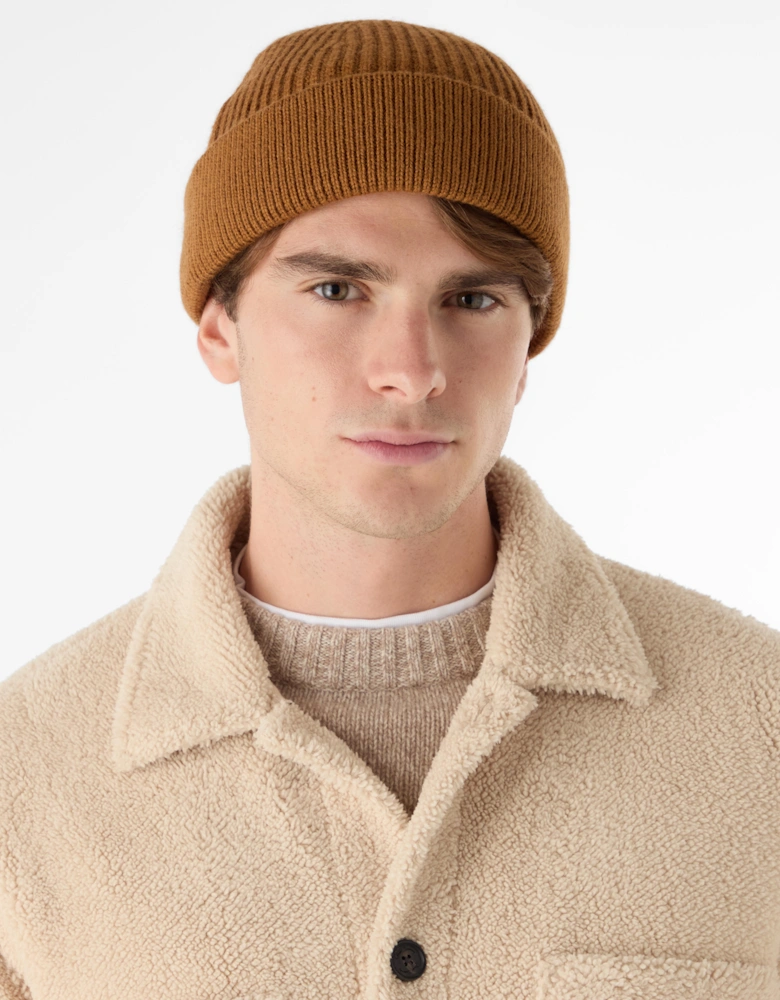 Oliver Sweeney Wool/Cashmere Ribbed Beanie
