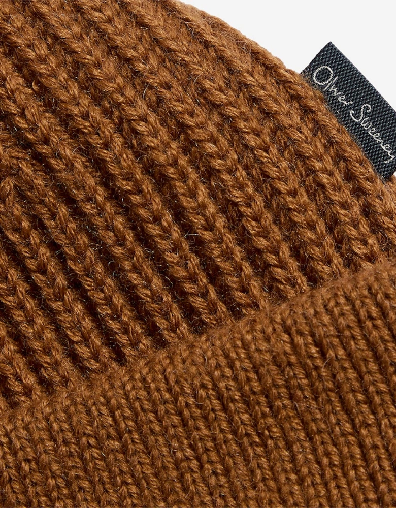Oliver Sweeney Wool/Cashmere Ribbed Beanie