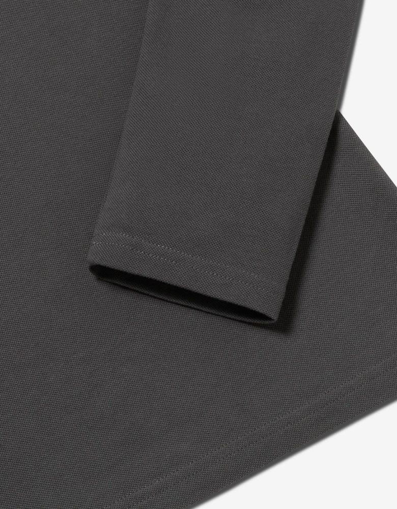 Oliver Sweeney Long Sleeve Cotton Pique Polo Shirt