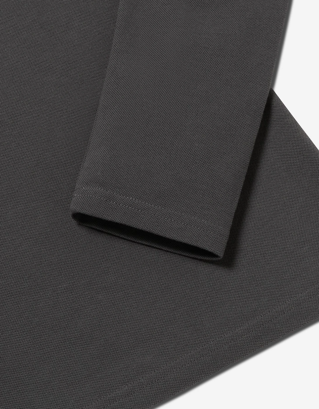 Oliver Sweeney Long Sleeve Cotton Pique Polo Shirt