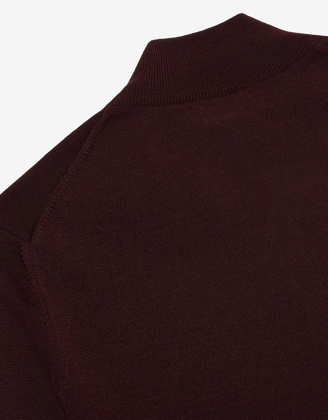 Oliver Sweeney Merino Wool Blend Quarter Zip Jumper