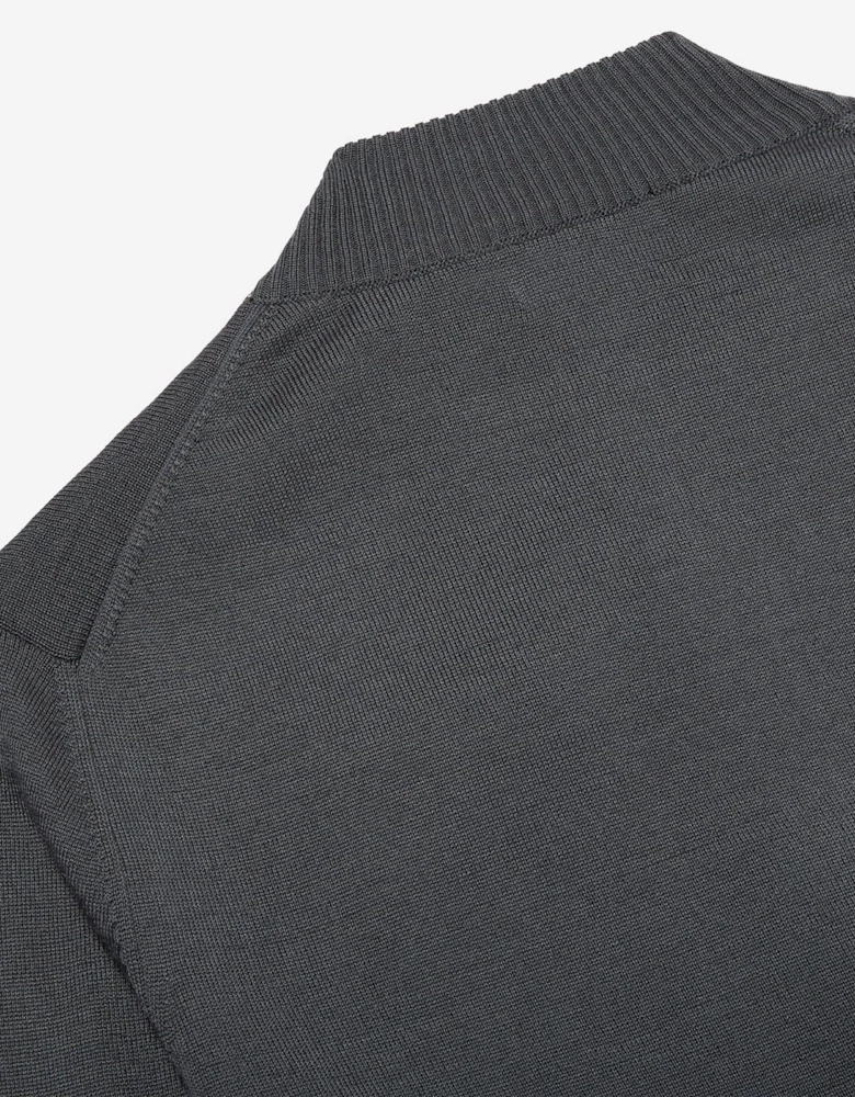 Oliver Sweeney Merino Wool Blend Zip Through Jumper