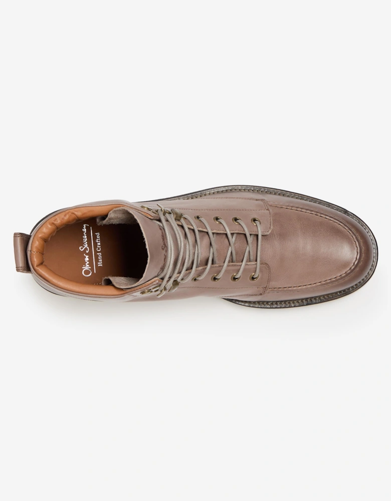 Oliver Sweeney Hand Finished Calf Leather Moc Toe Boots