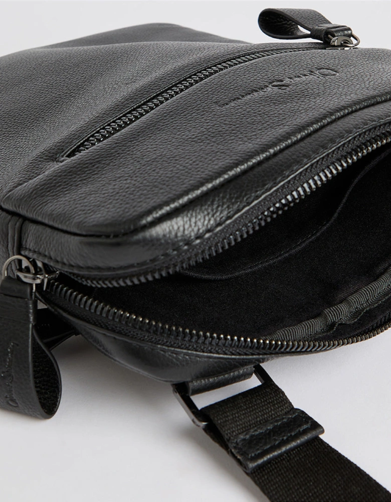 Oliver Sweeney Milled Leather Messenger Bag