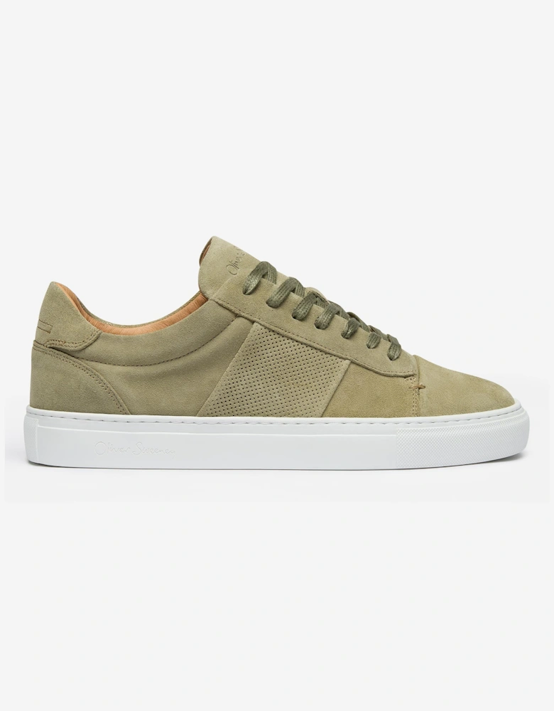 Oliver Sweeney Calf Suede Cupsole Trainers