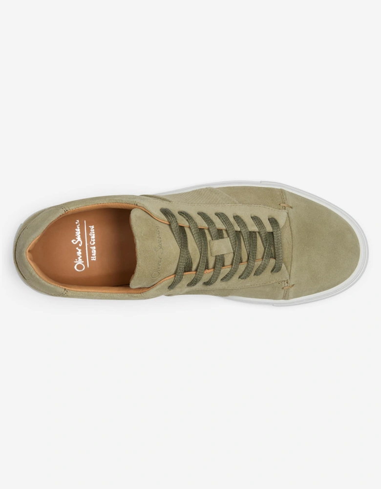 Oliver Sweeney Calf Suede Cupsole Trainers