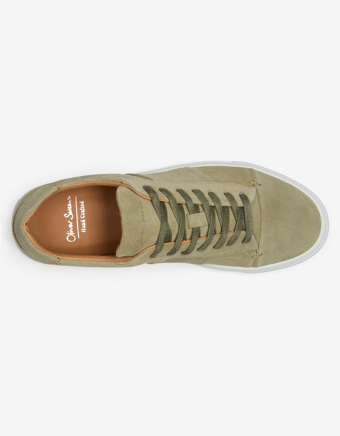 Oliver Sweeney Calf Suede Cupsole Trainers