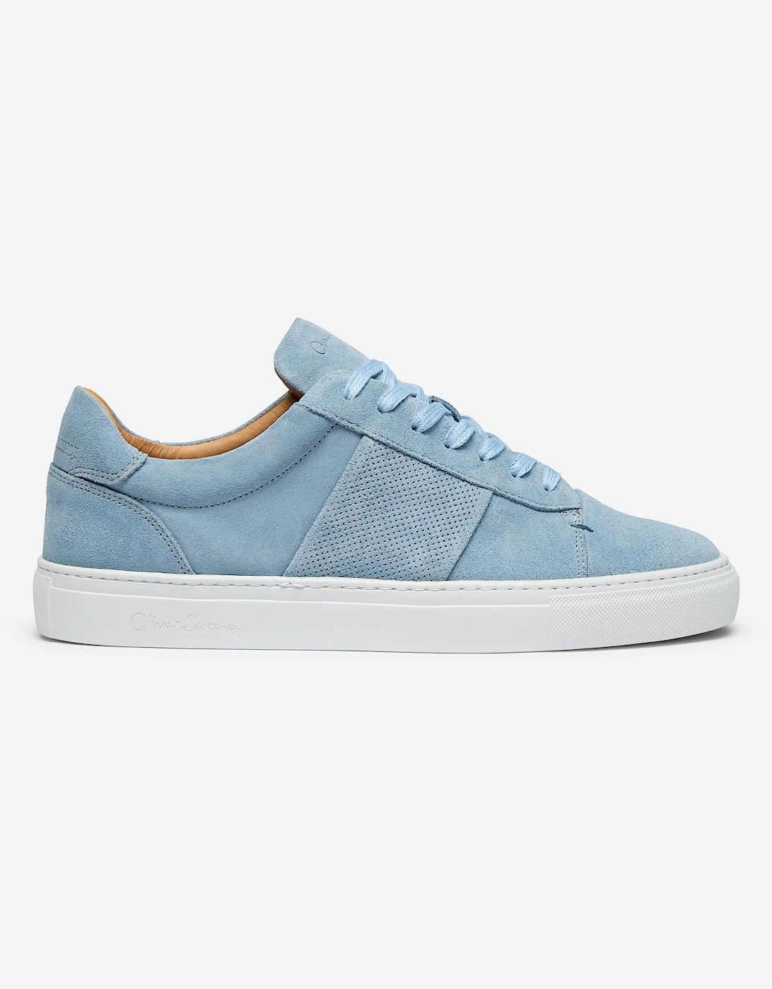 Oliver Sweeney Calf Suede Cupsole Trainers
