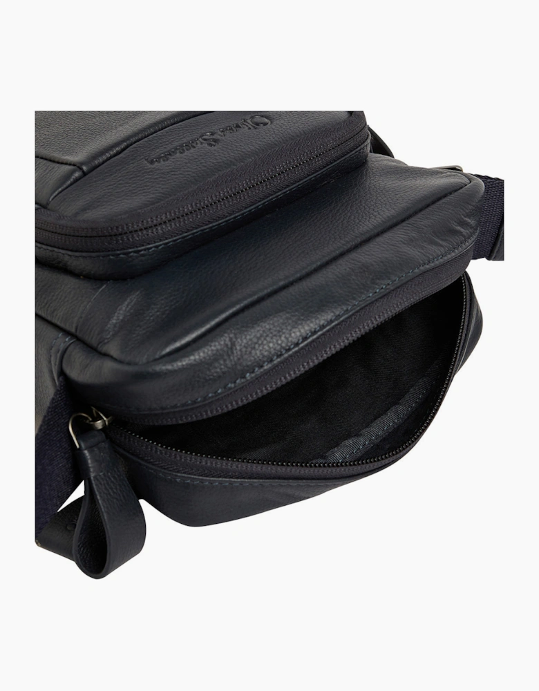 Oliver Sweeney Milled Leather Cross-body Bag