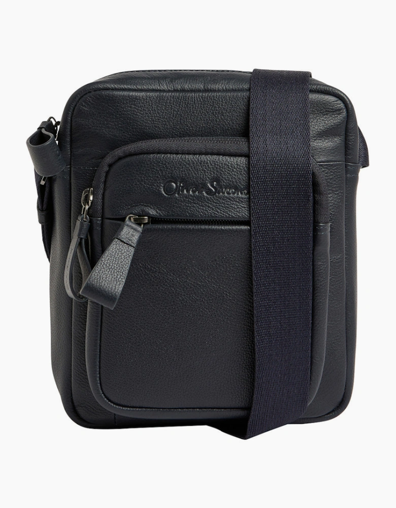 Oliver Sweeney Milled Leather Cross-body Bag