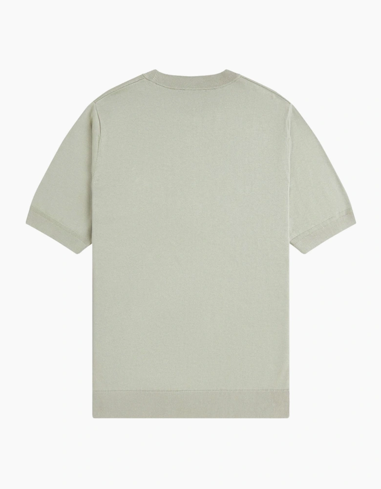 Fred Perry Cotton Knitted T-Shirt
