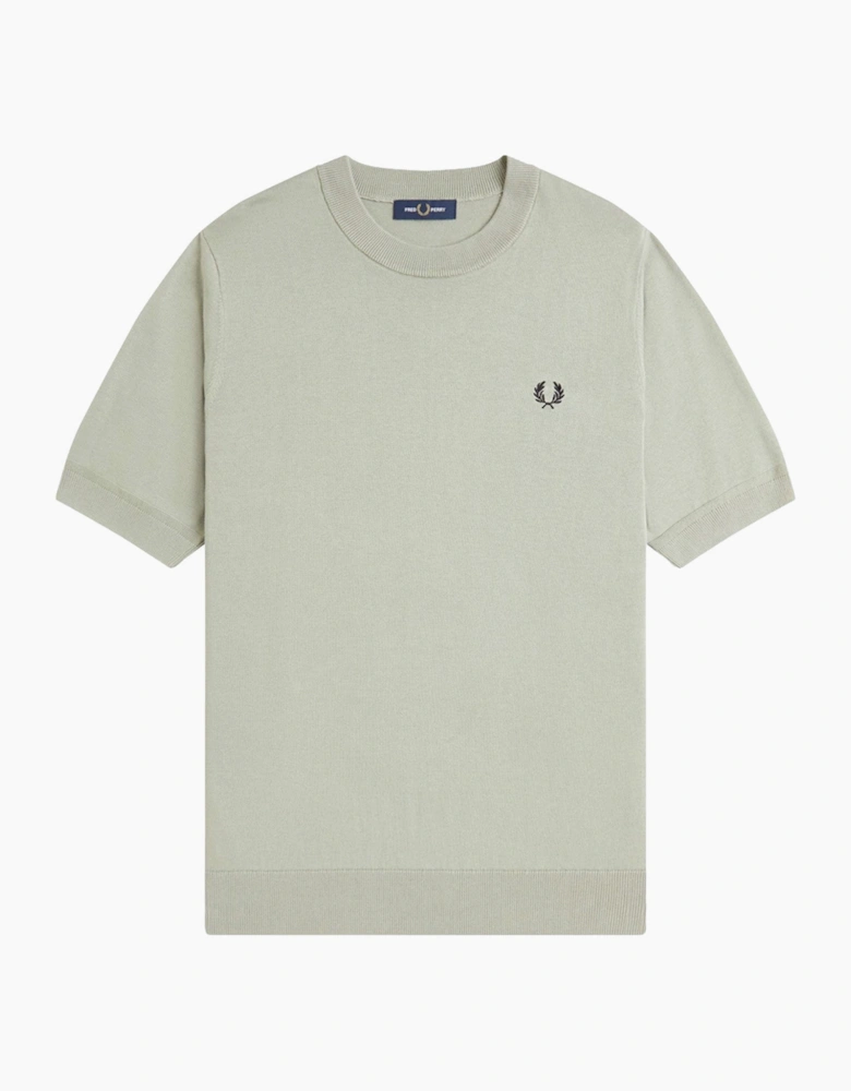 Fred Perry Cotton Knitted T-Shirt