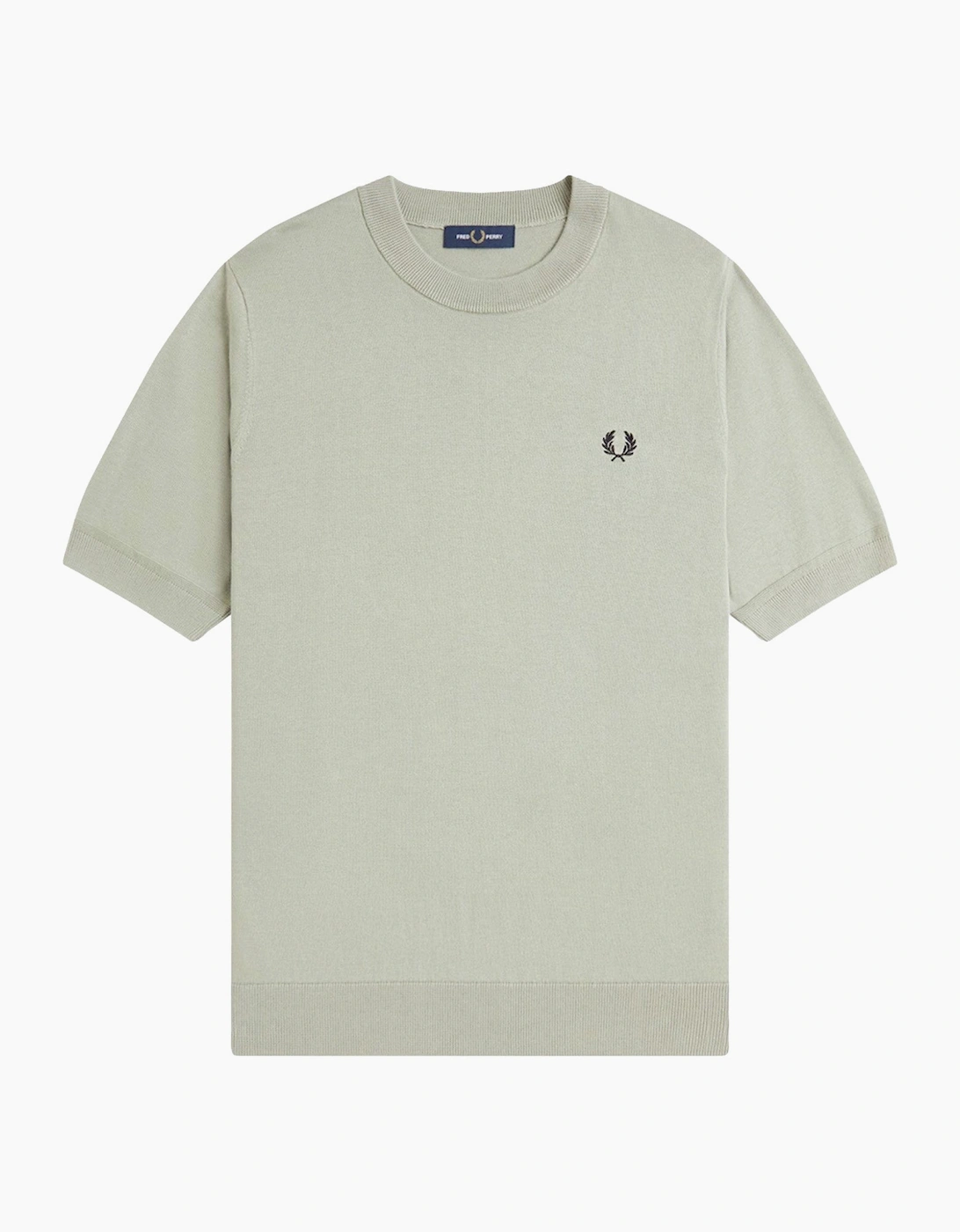 Fred Perry Cotton Knitted T-Shirt