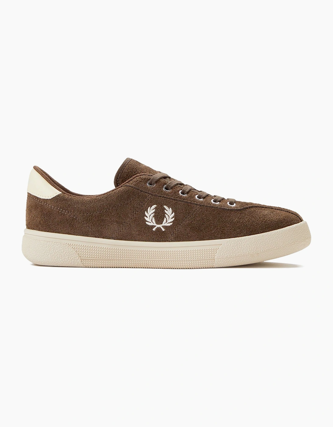 Fred Perry Men's Brown Suede Tennis Shoe - Size 7