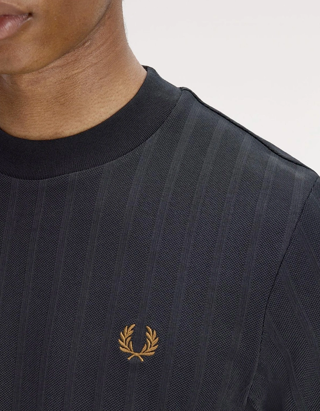 Fred Perry Pique Stripe T-Shirt