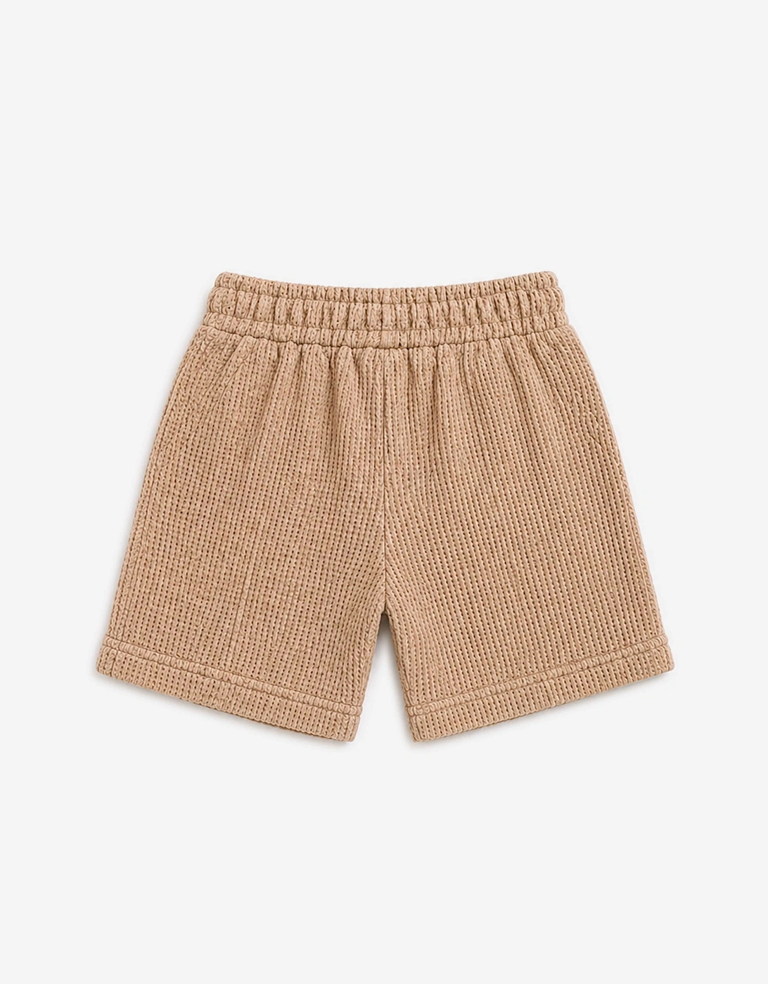 Bel-Air Boys Polo Shirt and Shorts Set in Beige