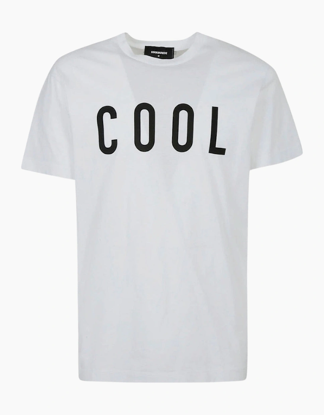 Dsquared2 Cool Print Logo White T-Shirt