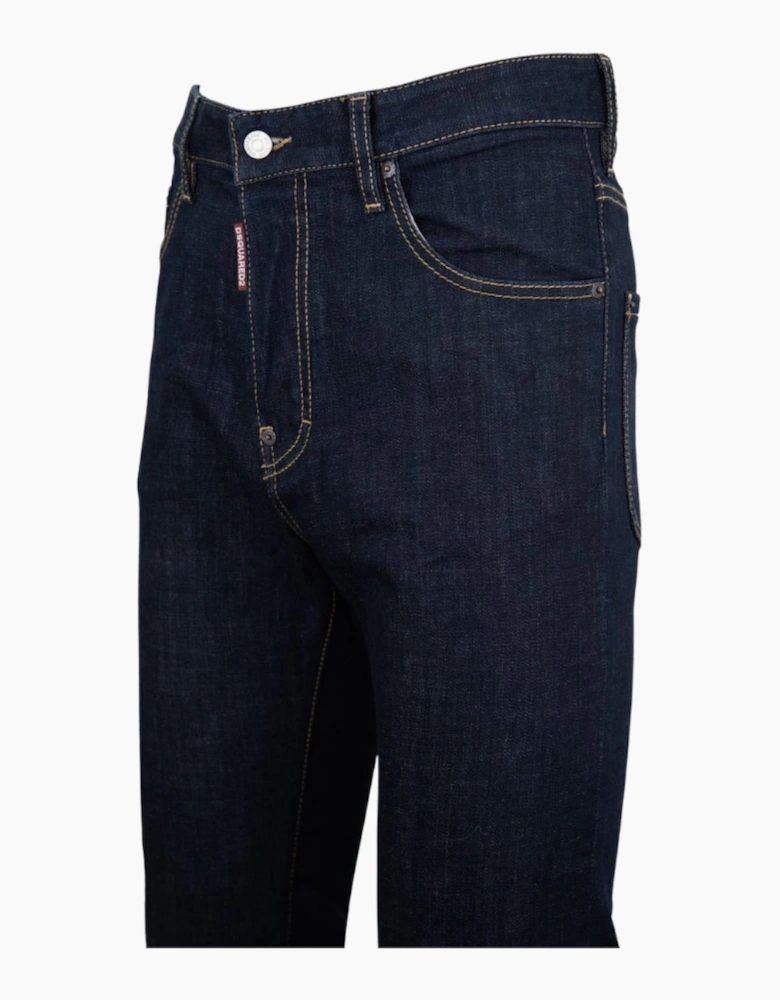 Dsquared2 Navy Blue Skater Denim Jeans