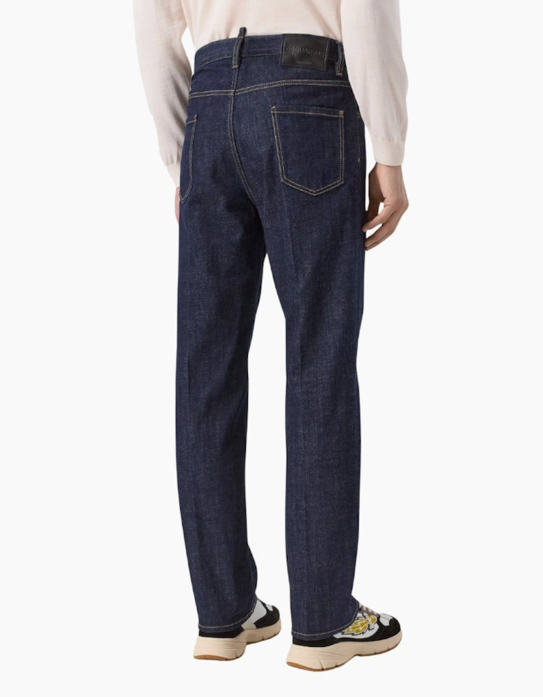 Dsquared2 Navy Blue Skater Denim Jeans