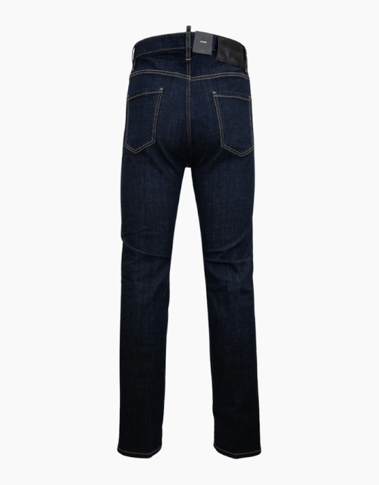 Dsquared2 Navy Blue Skater Denim Jeans