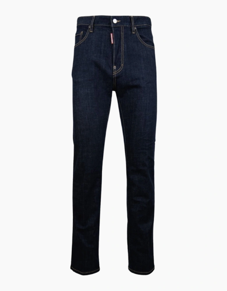 Dsquared2 Navy Blue Skater Denim Jeans