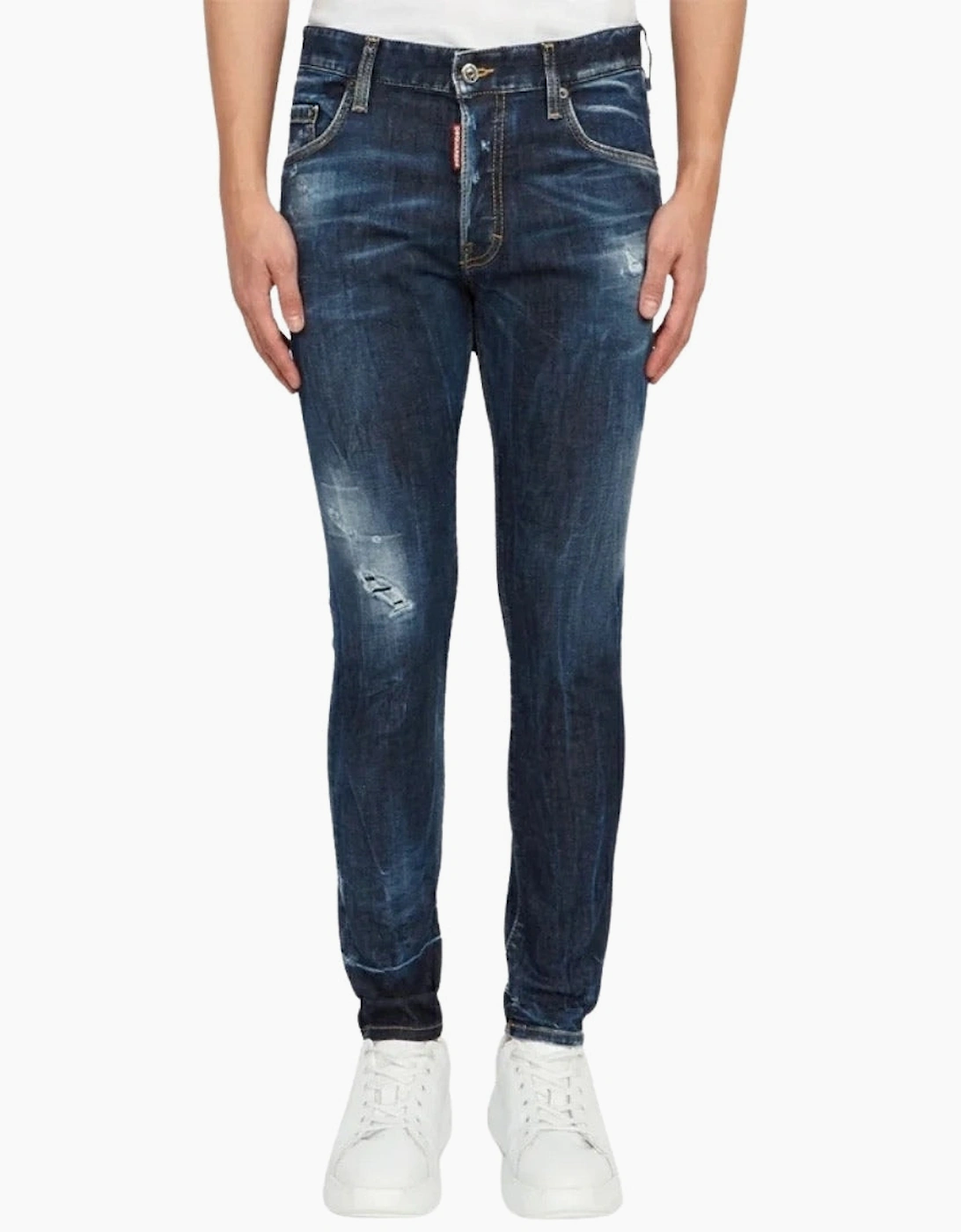 Dsquared2 Super Twinky Jean Plain Blue Jeans