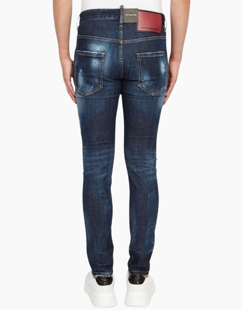 Dsquared2 Super Twinky Jean Plain Blue Jeans