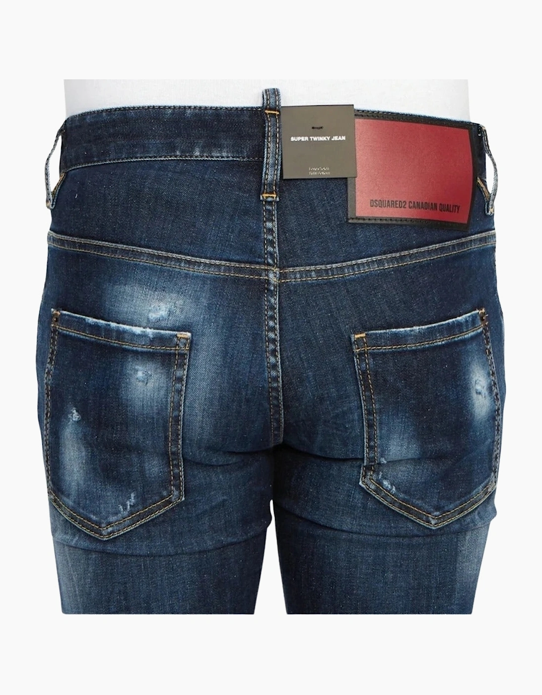 Dsquared2 Super Twinky Jean Plain Blue Jeans