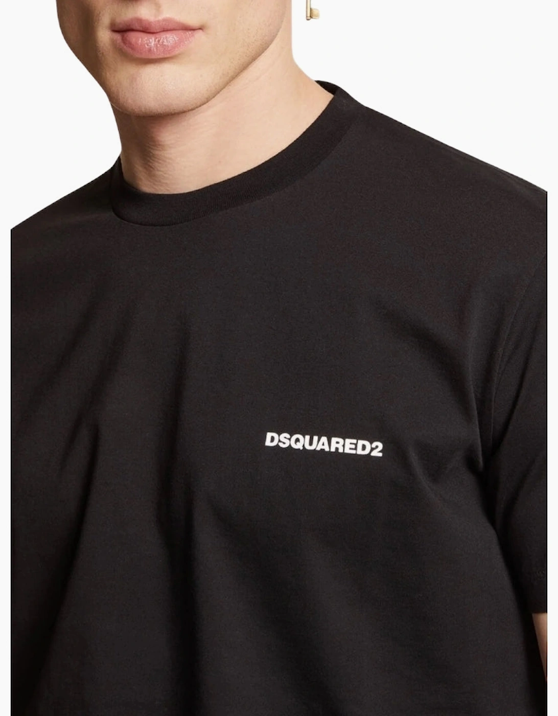 Dsquared2 Ceresio Map Cool Fit Black T-Shirt