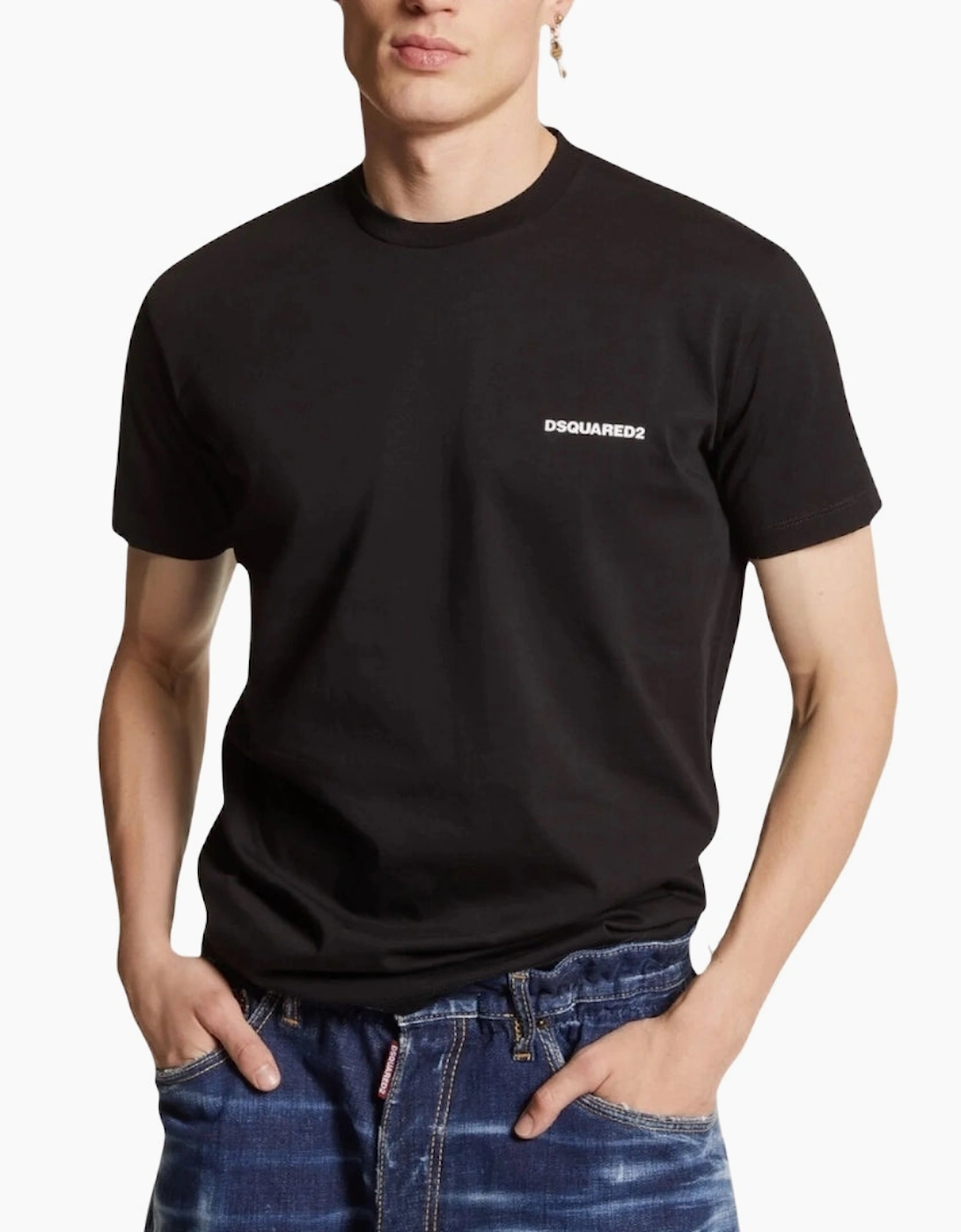 Dsquared2 Ceresio Map Cool Fit Black T-Shirt