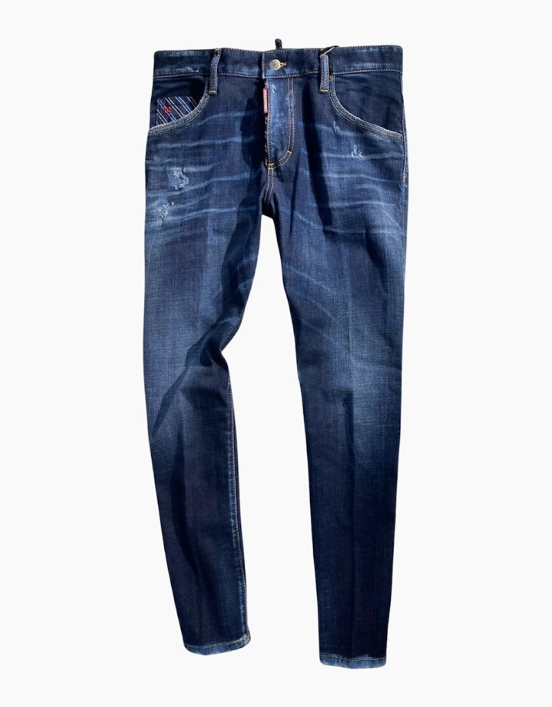 Dsquared2 Dark Blue Denim Pants