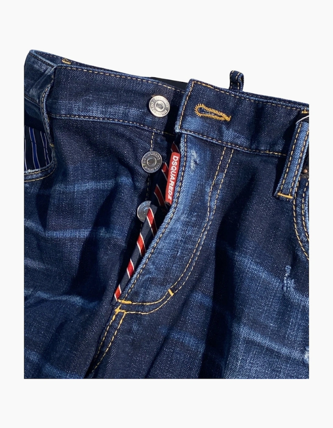 Dsquared2 Dark Blue Denim Pants