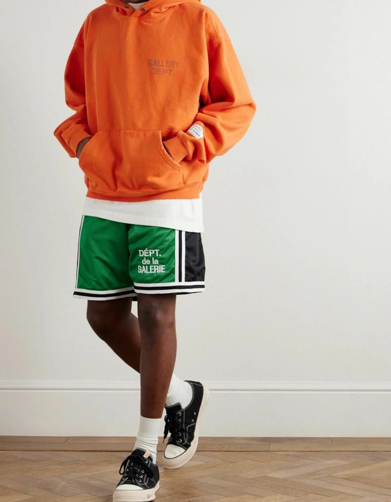 GALLERY DEPT. MIAMI COURT SHORTS GREEN BLACK