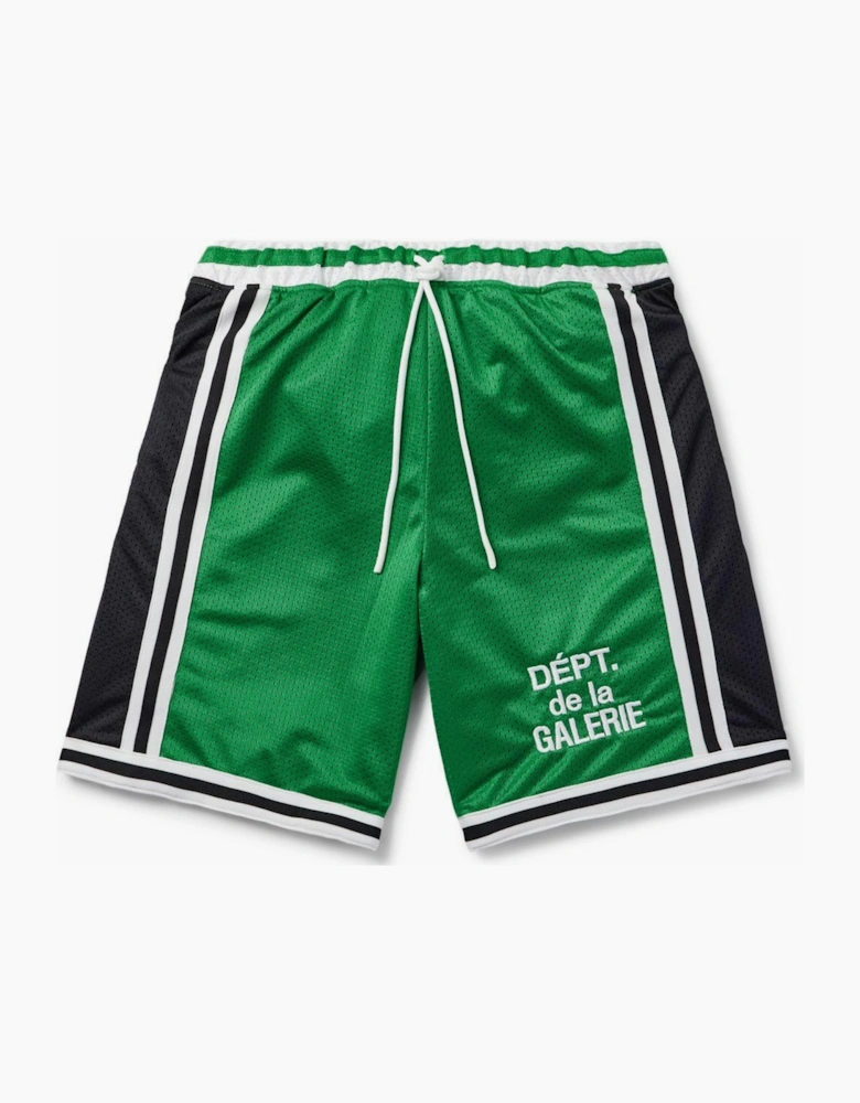 GALLERY DEPT. MIAMI COURT SHORTS GREEN BLACK
