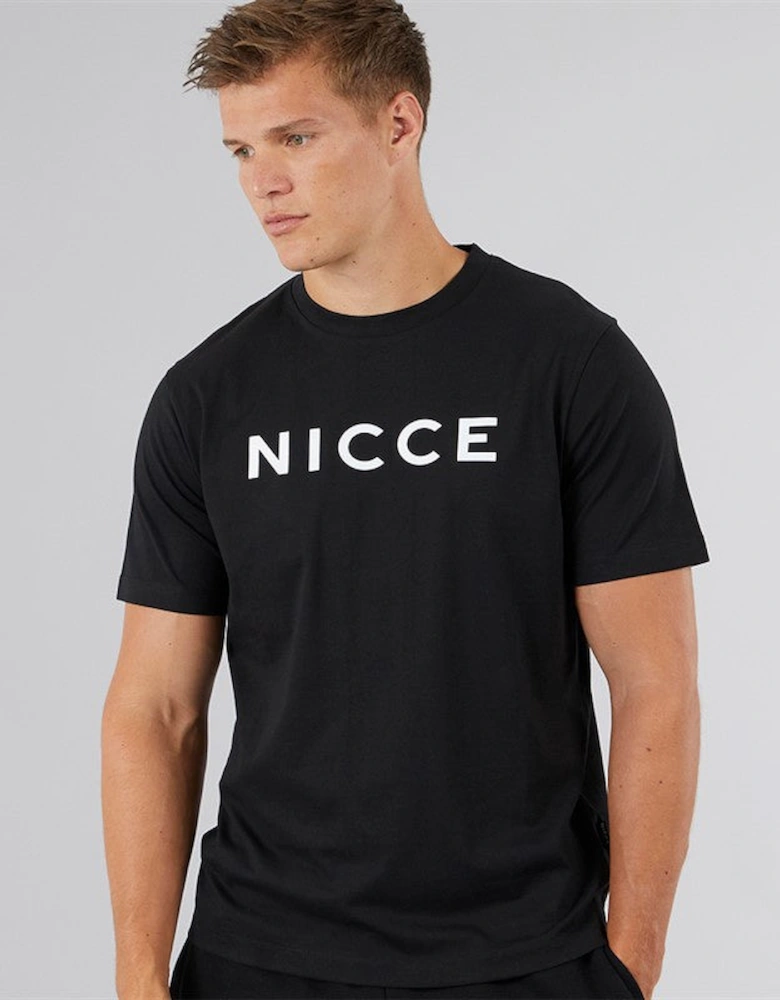 Nicce Denno T-Shirt - Black/ White