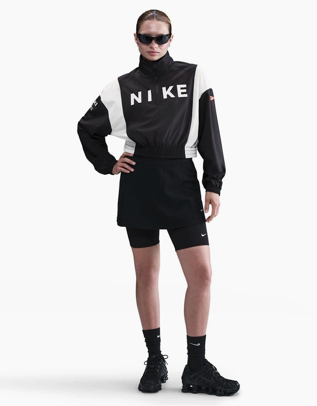 Color Block Windbreaker Jacket