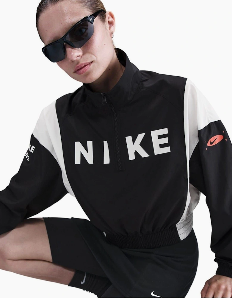 Color Block Windbreaker Jacket